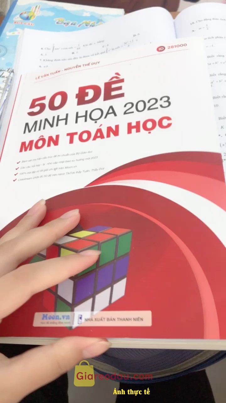 Giảm giá Bộ đề minh họa ôn luyện thi THPT Quốc gia 2024: Sách 50 đề trắc nghiệm môn Toán - Sách ID. Chat lieu sach tot nen mua , đề dễ mua về làm đi cả nhà ơi , tiện. 