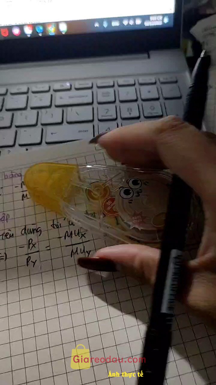 Giảm giá [Mã giảm 44%] Bút Xóa Băng 20M Đáng Yêu Cute Deli Xóa Sạch Phủ Kín Khô Nhanh Viết Đè Lên Ngay Băng Xoá Kéo Cho Học Sinh Văn Phòng. Sản phẩm rất xinh đẹp tuyệt vời, tôi không thể trông đợi gì. 