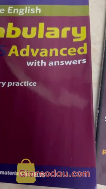 Giảm giá [Mã giảm 27%] CAM VOCABULARY FOR IELTS. hihi mình mua sốp 2 lần rui=)))) bị sốc vì sốp gói rấc kĩ nhoe, siu. 