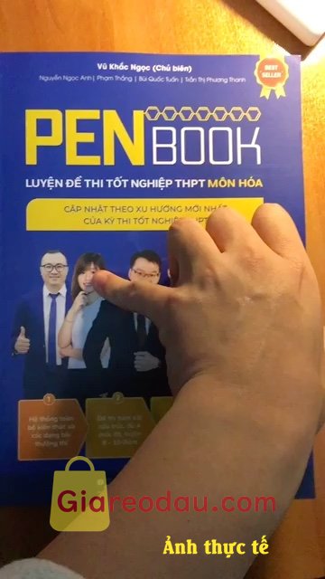 Giảm giá [Mã giảm 33%] [Mua 2 tặng 1] Combo sách KHỐI B PENBOOK Luyện đề thi tốt nghiệp THPT - luyện thi Đại Học bản 2024 môn Toán - Hóa - Sinh. Sách in rất đẹp, nội dung bao quát nên dành cho bạn cần ôn nhanh. 