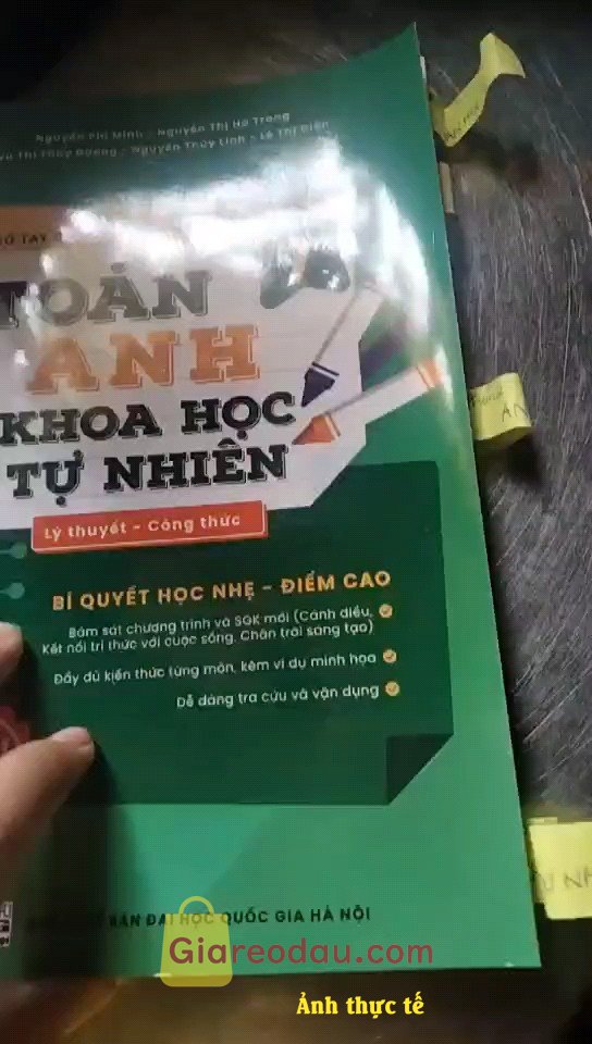 Giảm giá [Mã giảm 12%] Lớp 7(Bộ Kết nối, Cánh diều, Chân trời) Sách Sổ tay chinh phục kiến thức Toán Anh Khoa học tự nhiên lớp 7 HOCMAI. Sách hay chất liệu in tốt và có nhiều kiến thức hay trọng tâm và. 