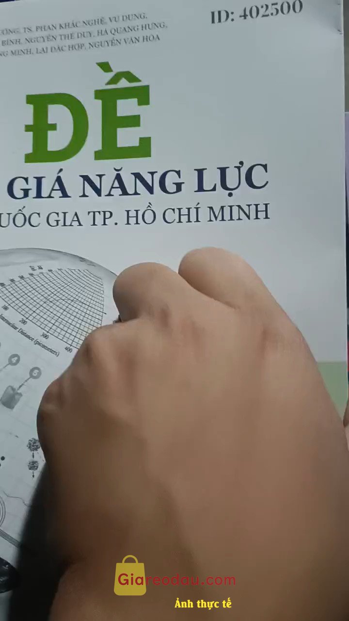 Giảm giá [Mã giảm 24%] Sách 25 đề ôn thi đánh giá năng lực 2024, ĐHQG TP.HCM | Sách ID. Sách được đóng gói kĩ càng, được tặng thêm phiếu điền đáp. 