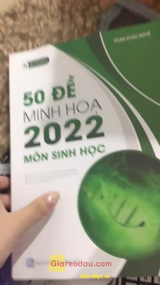 Giảm giá [Mã giảm 26%] Sách 50 Đề Minh Họa 2024 Môn Sinh Học - Tặng Phiếu Trắc Nghiệm (MOON). Giao hàng nhanh đóng gói rất cẩn thẩn . Sản phẩm rất chất lượng. 