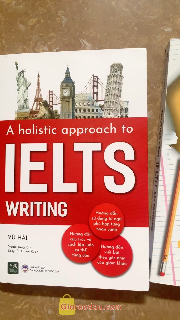 Giảm giá [Mã giảm 27%] Sách A holistic approach to IELTS Writing 1980books. Giao hàng nhanh, đóng gói cẩn thận. . 