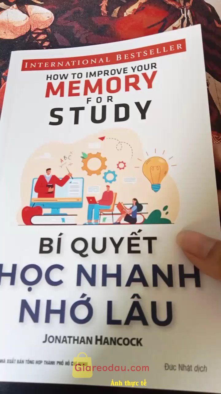 Giảm giá [Mã giảm 10%] Sách Bí Quyết Học Nhanh Nhớ Lâu - Học Cách Học Hiệu Quả. Hàng giao nhanh, đầy đủ, gói hàng cẩn thận. Sách với mục đích. 
