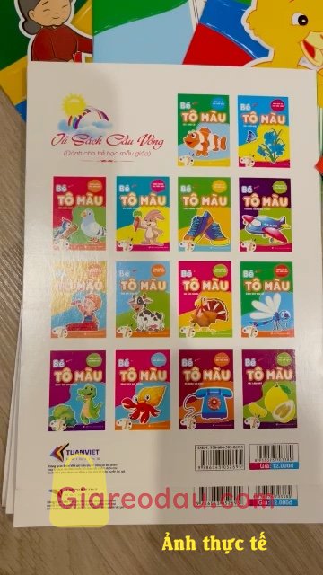 Giảm giá [Mã giảm 50%] Sách Bộ 11 Cuốn Bé Tô Màu Dành Cho Trẻ 3-6 Tuổi. Inbox shop tư vấn khá nhiệt tình. Combo tô màu đầy đủ chủ đề. 