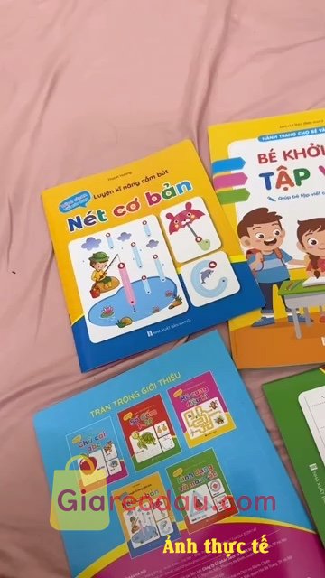 Giảm giá [Mã giảm 49%] Sách- Bộ 3 Quyển Tập Đánh Vần - Bé Chính Phục Toán Học - Bé Khởi Đầu Tập Viết Hành Trang Vào Lớp 1 Dành Cho Bé Từ 4-6 Tuổi. Giao hàng nhanh. Đóng gói cẩn thận. Bìa dẹp. Sách hấp dẫn bé. Nhiều. 