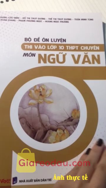 Giảm giá [Mã giảm 20%] Sách Bộ Đề Ôn Luyện Thi Vào Lớp 10 THPT Chuyên Môn Ngữ Văn . giao hàng nhanh, đóng hàng chắc chắn. Sách mới, các trang giấy đẹp. 