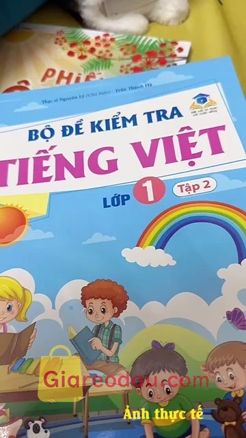 Giảm giá [Mã giảm 14%] Sách Bổ Trợ Đề Ôn Luyện Và Tự Kiểm Tra Tiếng Việt Lớp 1 Tập 1 (Biên Soạn Theo Chương Trình GDPT Mới) Megabook. Sách đẹp rõ nét giao nhanh thanks shop sau lại ủng hộ shop nữa nhé.. 