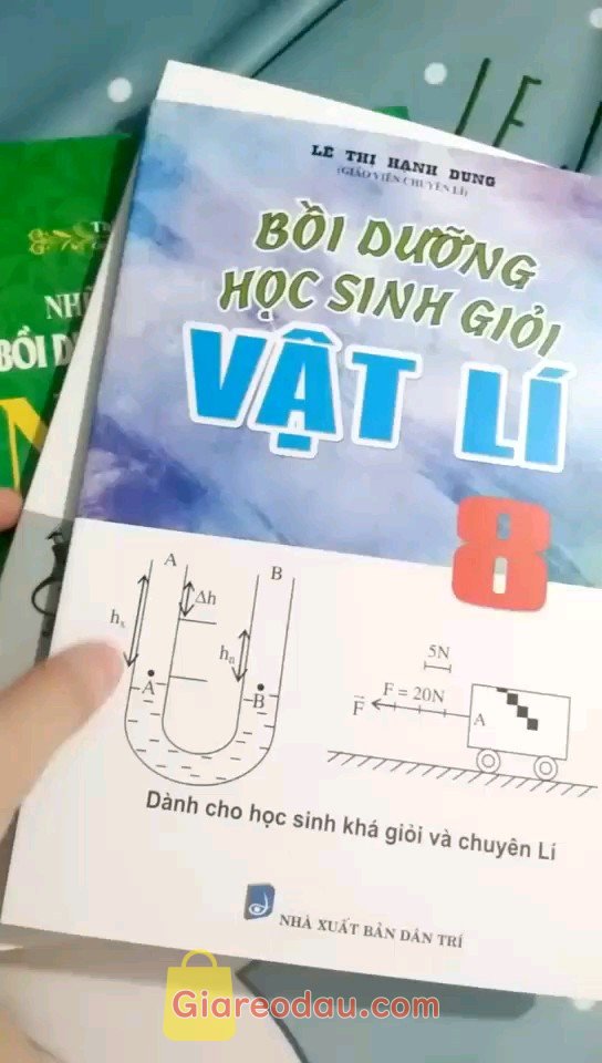 Giảm giá [Mã giảm 34%] Sách Bồi Dưỡng Học Sinh Giỏi Vật Lí 8. hàng ổn áp lắm, sách thơm giao nhanh nữa mình đặt hôm qua là hôm. 