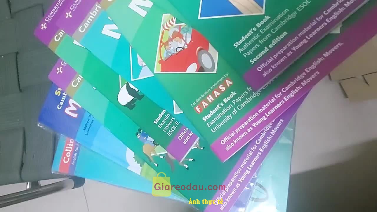 Giảm giá [Mã giảm 5%] Sách Cambridge Young Learner English Test Movers 3 SB FAHASA Reprint Edition. Shop giao hàng khá nhanh, khâu đóng gói kĩ càng. Nhìn chung rất ưng ý... 