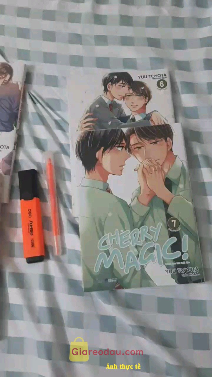 Giảm giá [Mã giảm 10%] Sách Cherry Magic - Tập 9 - Tặng Kèm Postcard. Giao hàng nhanh, đóng gói sản phẩm kỹ lưỡng, chất lượng sản phẩm. 