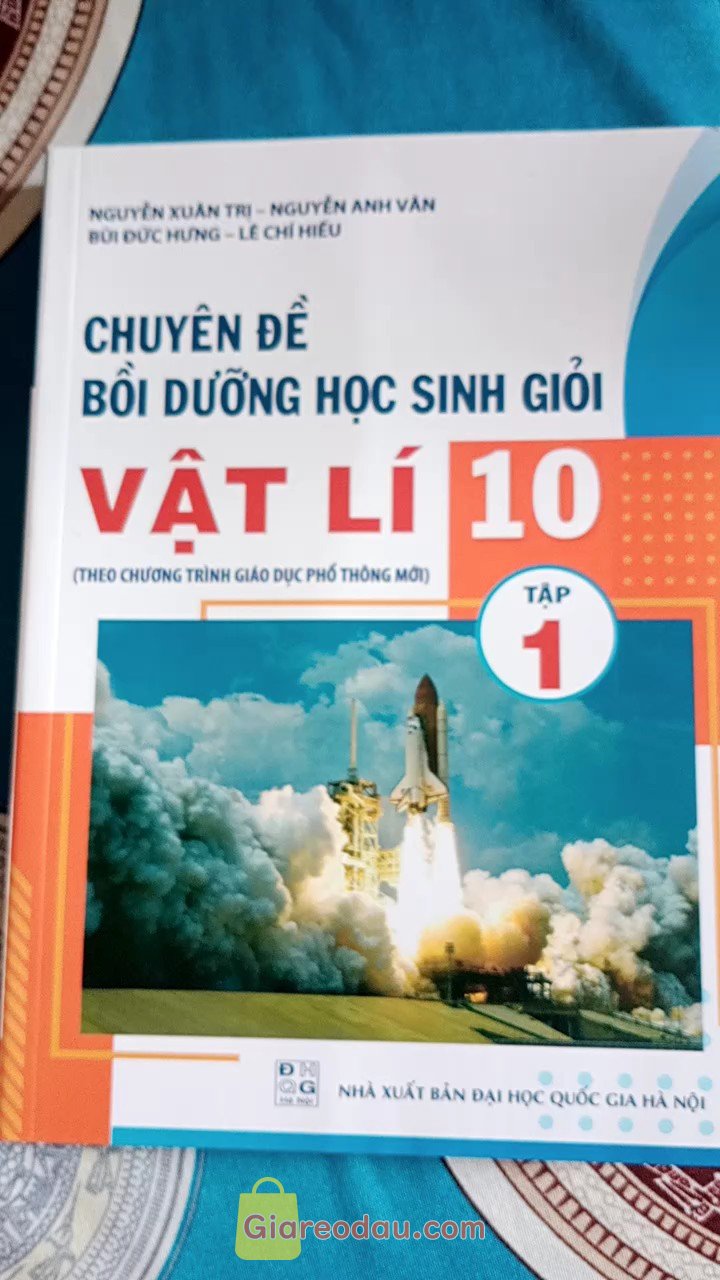 Giảm giá [Mã giảm 15%] Sách Chuyên đề bồi dưỡng học sinh giỏi vật lí 10 tập 1 ( Theo ct phổ thông mới). sách hay nhưng phần đóng gói chưa ok lắm làm mép sách bị cong với. 