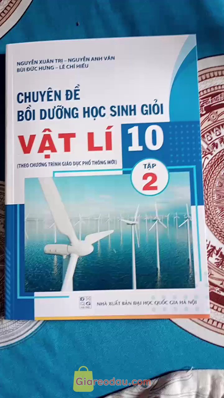 Giảm giá Sách Chuyên đề bồi dưỡng học sinh giỏi vật lí 10 tập 2 (Theo CT phổ thông mới). Tôt chât lượng sách in tõ ràng sắc nét sẽ mua thêm nếu có nhu cầu.. 