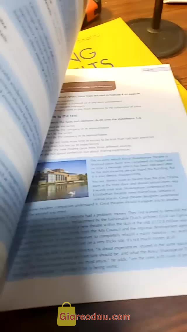 Giảm giá [Mã giảm 20%] Sách Collins Reading for IELTS - 2nd edition. chất lượng sách từ trang đến màu in rất ổn,còn việc nó có ích. 