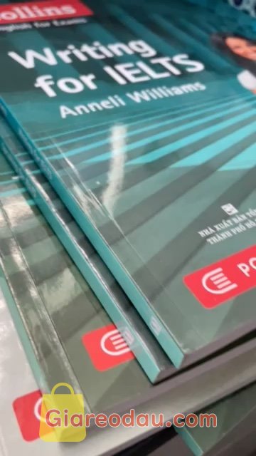 Giảm giá [Mã giảm 24%] Sách Collins - Writing For IELTS (Tái Bản 2023). giao hàng nhanh, đặt buổi đêm mà sáng hôm sau đã giao rồi, sách không. 