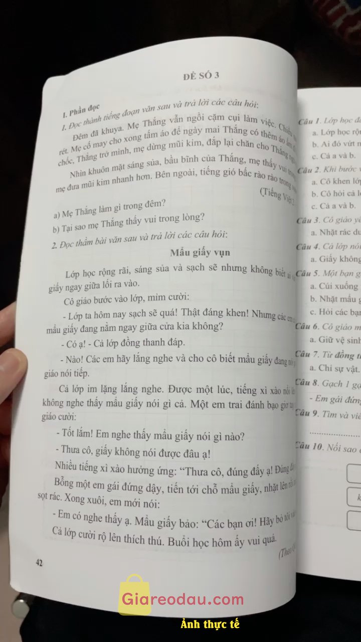 Giảm giá [Mã giảm 12%] Sách (Combo 2 Học Kì) Kiểm Tra, Đánh Giá Năng Lực Học Sinh Lớp 2 Môn Tiếng Việt. Shop giao đủ sản phẩm. Giấy dày in chữ và hình ảnh rõ ràng. Bài. 