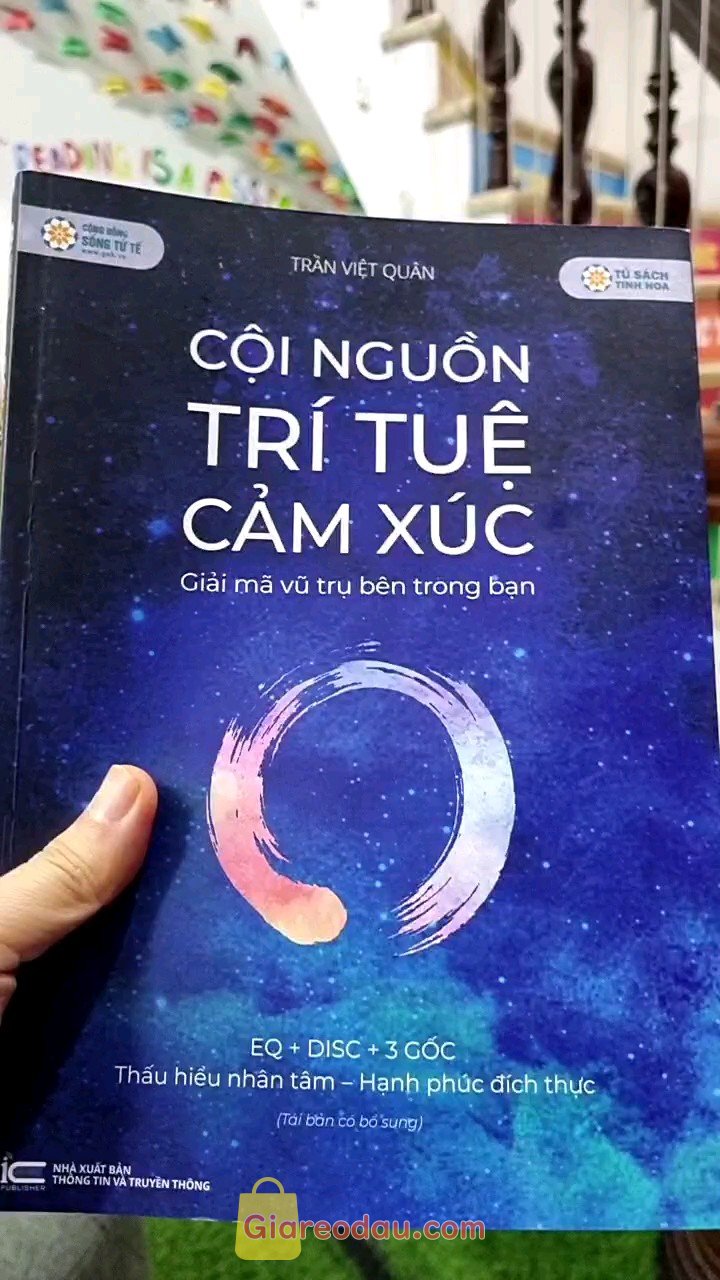 Giảm giá [Mã giảm 20%] Sách - Combo 3 cuốn EQ Cội Nguồn Trí Tuệ Cảm Xúc (Giải mã vũ trụ bên trong bạn). Sản phẩm đẹp, giấy giày, đóng gói cẩn thận chắc chắn. Nội. 