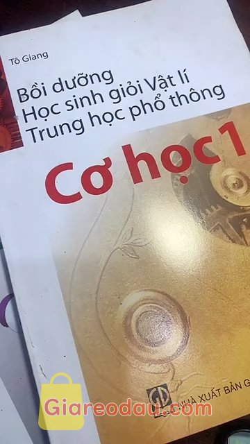 Giảm giá Sách Combo Bồi dưỡng học sinh giỏi Vật lí Trung học phổ thông Cơ học 1 + 2 + 3. Hàng rất ok . Hàng đẹp lắm, tư vấn nhiệt tình. Lần sau sẽ tiếp. 