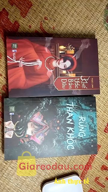 Giảm giá [Mã giảm 27%] Sách Combo Khế Ước Bán Dâu + Rừng Than Khóc (Thục Linh). Sách không có seal nhưng bìa sờ vào khá thích, ko bị gãy hay gập.. 