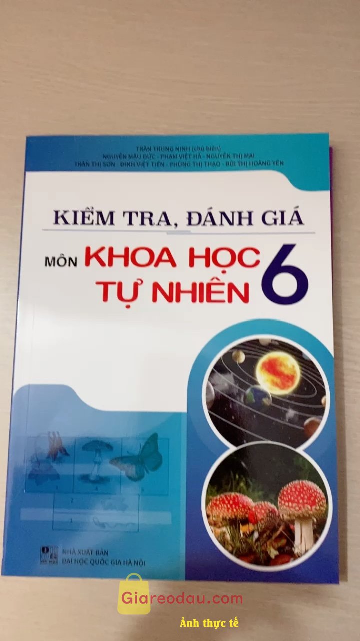 Giảm giá [Mã giảm 20%] Sách Combo Kiểm tra, đánh giá môn Khoa học tự nhiên lớp 6 + Bài tập phát triển năng lực môn khoa học tự nhiên lớp 6. Sách được đóng gói cẩn thận. Nội dung sách phù hợp, bài tập. 