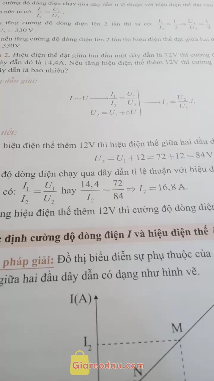 Giảm giá [Mã giảm 25%] Sách Củng cố và Ôn luyện Vật Lý 9. . 