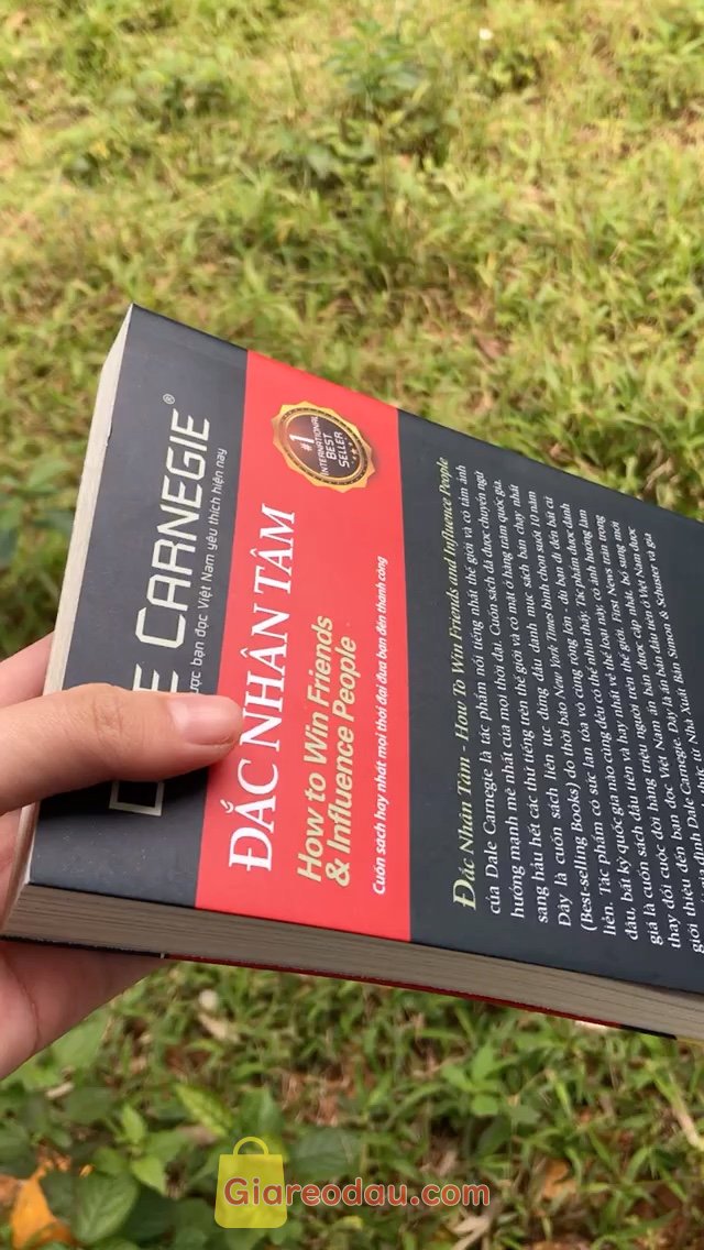 Giảm giá [Mã giảm 42%] Sách Đắc Nhân Tâm(khổ lớn). Nghĩ tầm đầu tháng 3 mới về, ai dè 1 ngày về luong;-; về đúng. 