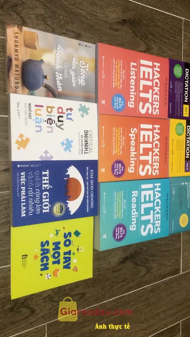 Giảm giá [Mã giảm 25%] Sách HACKERS IELTS: Speaking (Kèm mã QR file nghe, giải thích đáp án chi tiết và hướng dẫn cách tự nâng band điểm). sách mới tinh tươm, dày, giấy in cũng được, font chữ dễ đọc.. 