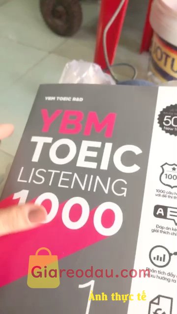 Giảm giá [Mã giảm 25%] Sách Hackers Toeic Start Reading. Sách vừa đẹp vừa chất lượng cực kì luôn. Shop cute dễ thương.. 