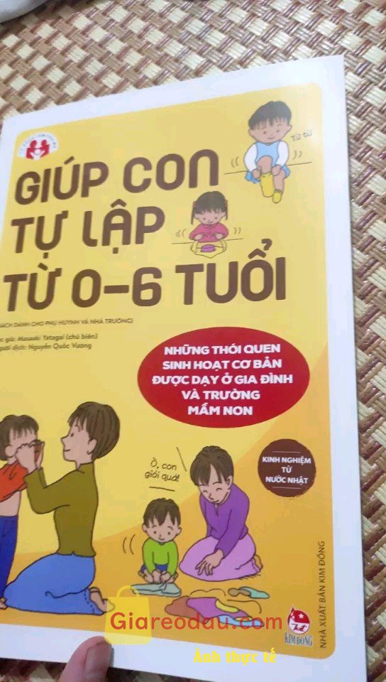 Giảm giá [Mã giảm 20%] Sách Kinh Nghiệm Từ Nước Nhật Giúp Con Tự Lập Từ 0 6 Tuổi. Shop gửi hàng siêu nhanh, gói hàng rất cẩn thận. Chất giấy đẹp,. 