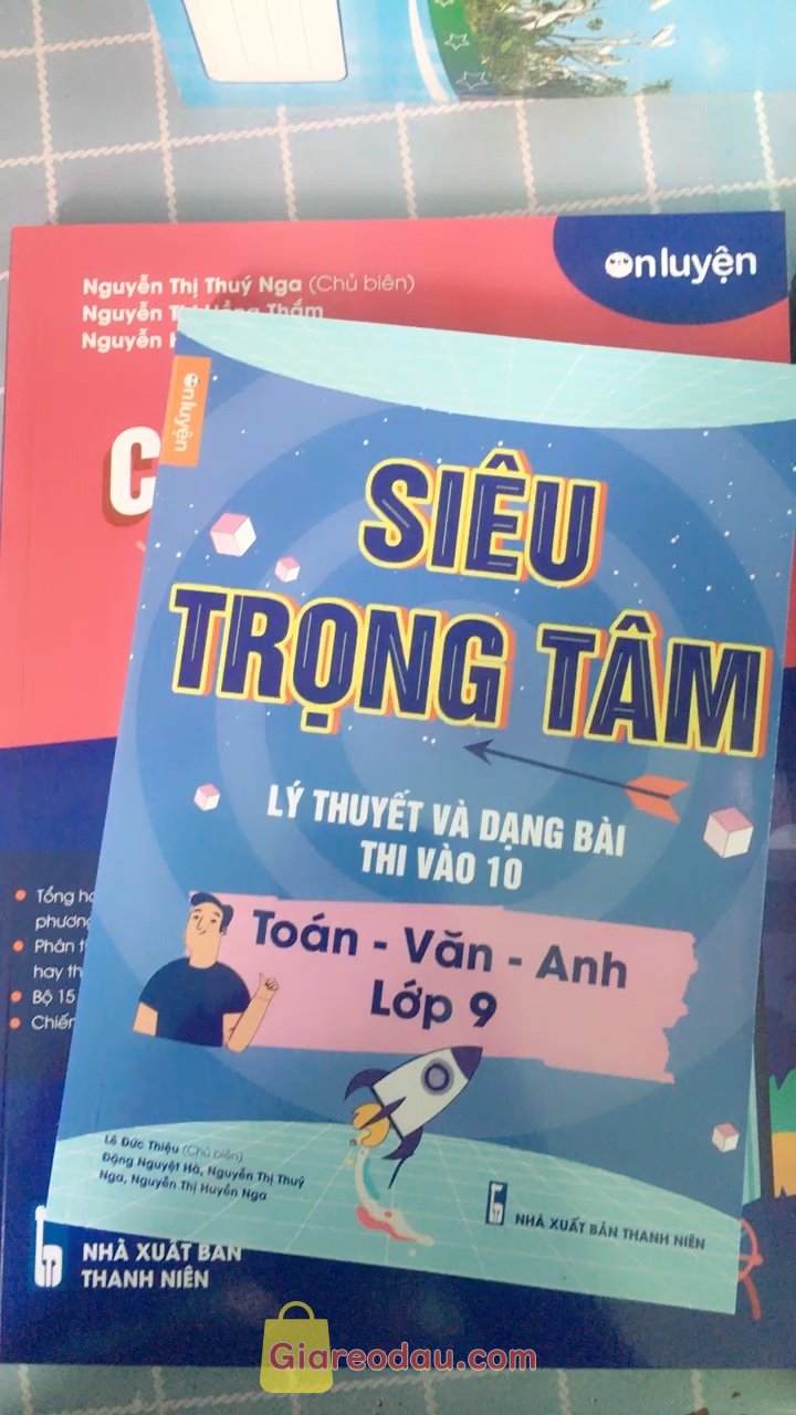 Giảm giá [Mã giảm 34%] Sách Lớp 9- Sách Cấp tốc 789+ môn Toán và Ebook PDF Văn -  Anh ôn thi vào 10 - Nhà sách Ôn Luyện. Kiến thức đầy đủ dễ hiểu nên mua nha các bạn 🫶🫶. Giao hàng. 