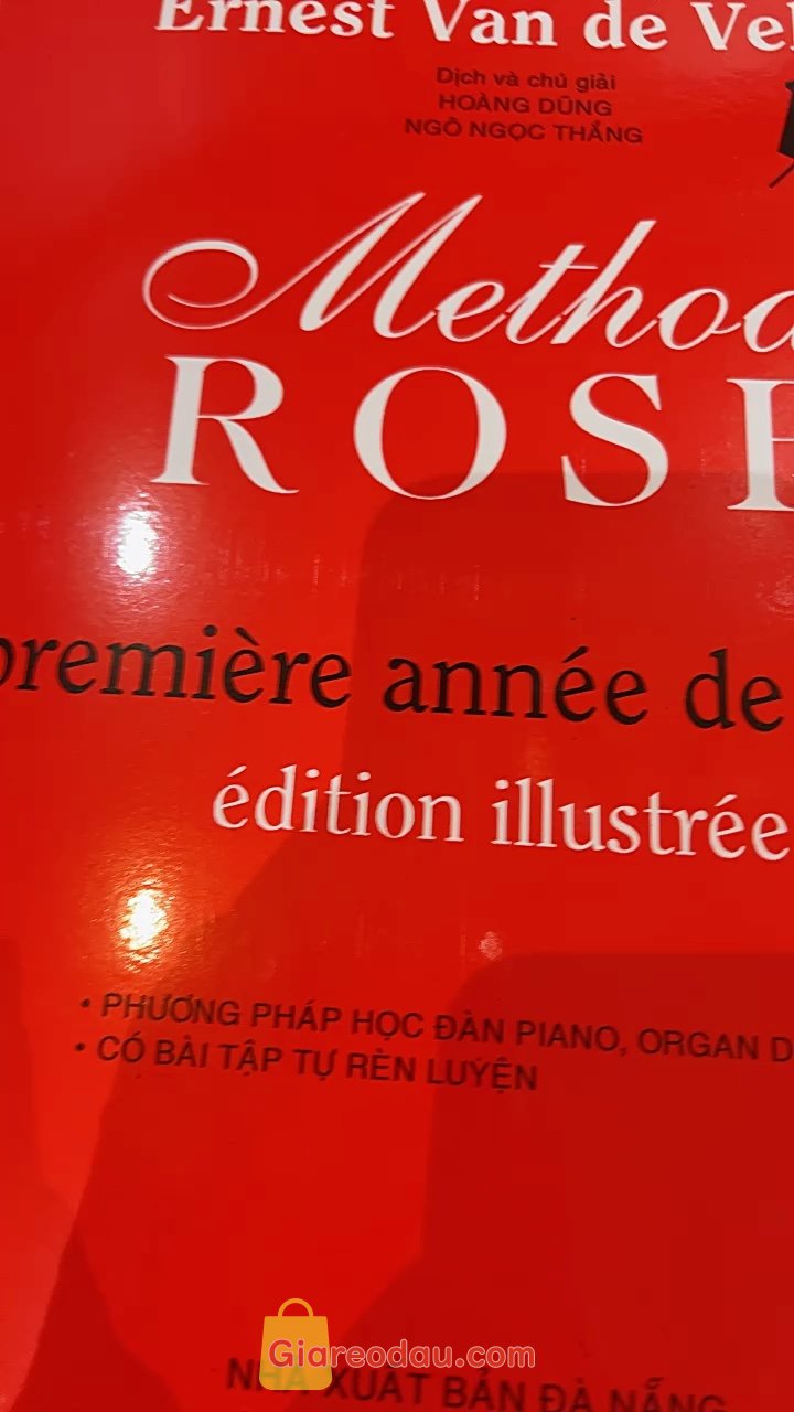 Giảm giá [Mã giảm 1%] Sách Methode Rose Phương Pháp Học Học Đàn Piano Vỡ Lòng 8954945002617. Đã nhận được sách nhạc rất nhanh. Sách in đẹp rõ. Shop Đóng gói. 
