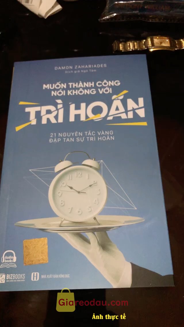 Giảm giá [Mã giảm 28%] Sách Muốn thành công - nói không với trì hoãn - 21 Nguyên tắc vàng đập tan sự trì hoãn. Đọc qua phụ lục thôi thấy cuốn sách mình đang cần đây rồi, sách. 