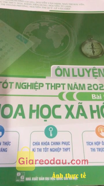Giảm giá [Mã giảm 15%] Sách Ôn Luyện Thi Tốt Nghiệp THPT Năm 2024 Bài Thi Khoa Học Xã Hội. sách hay nha đầy đủ luyện bộ đề này xong chắc cũng được 8,9+. 