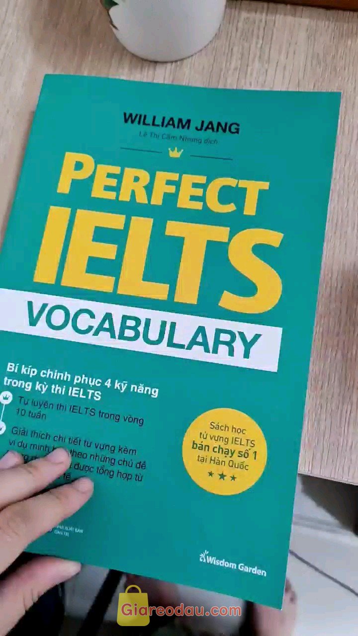 Giảm giá [Mã giảm 25%] Sách Perfect IELTS Vocabulary. Sách ship nhanh, shop rất chu đáo còn gửi kèm lộ trình tiếng anh. Chưa. 