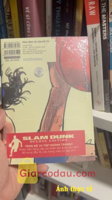 Giảm giá [Mã giảm 3%] Sách Slam Dunk - Deluxe Edition - Tập 19 - Tặng Kèm Obi + Bìa Áo Limited Ngẫu Nhiên. Fahasa giao nhanh ghê!. Đóng gói cẩn thận, truyện có kèm đai obi các. 