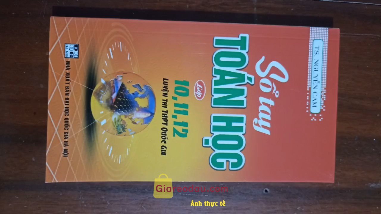 Giảm giá [Mã giảm 20%] Sách Sổ Tay Toán Học Lớp 10-11-12 Luyện Thi THPT Quốc Gia HA. Sách hay, giao hàng nhanh, đóng gói cẩn thận, sẽ tiếp tục ủng hộ. 
