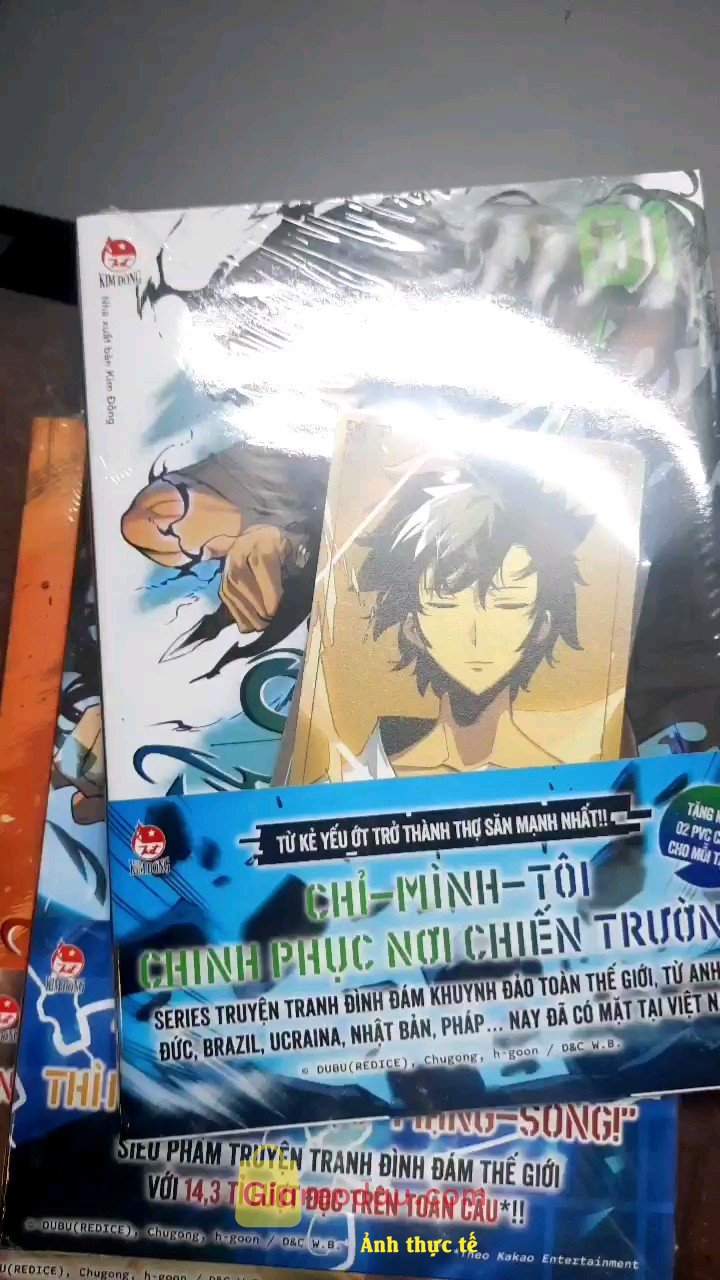 Giảm giá [Mã giảm 3%] Sách Solo Leveling - Tôi Thăng Cấp Một Mình - Tập 1 - Tặng Kèm Obi + 2 PVC Card. Shop đóng gói kĩ, mua giá lại rẻ hơn mua trực tiếp, giao hàng nhanh. 