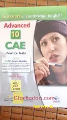 Giảm giá [Mã giảm 24%] Sách Succeed In Cambridge English Advanced 10 CAE Practice Tests (+CD). Sách chuẩn, đẹp, giao hàng rất nhanh. Sách của Fahasa rất uy tín... 