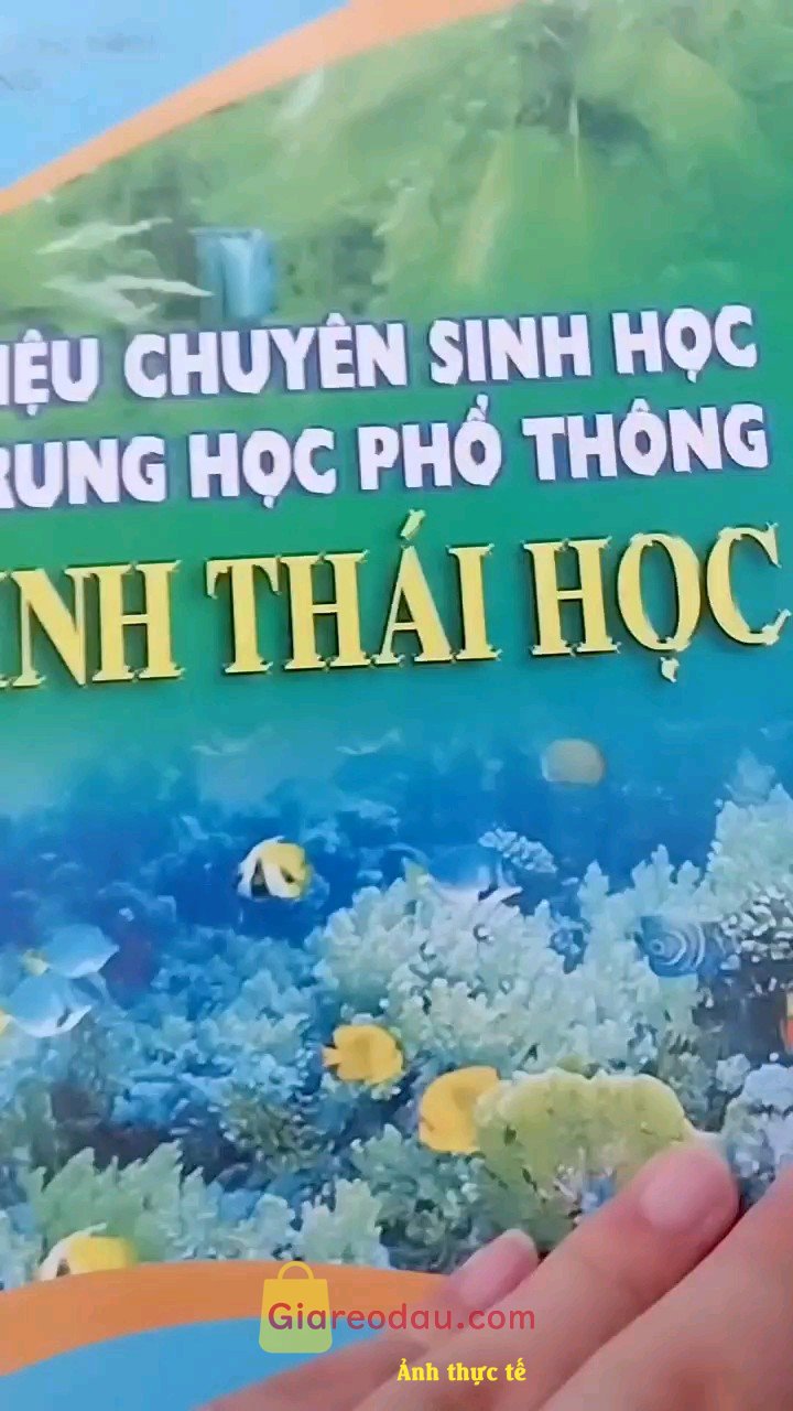 Giảm giá Sách Tài Liệu Chuyên Sinh Học THPT Sinh Thái Học. SÁCh vô Cùng mới luôn nha mn,nên mua nên mua @@. Shop gói hàng cẩn thận. 