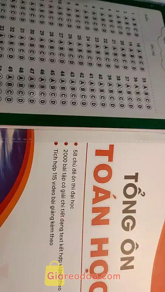 Giảm giá [Mã giảm 26%] Sách - Tổng ôn cấp tốc môn Toán học ôn thi THPTQG | Sach ID. Giao nhanh bọc kĩ càng trình bày nội dung khoa học bài tập có chọn. 