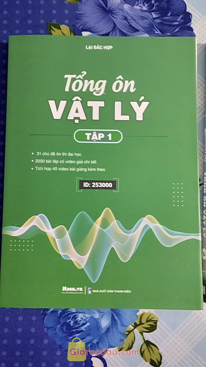 Giảm giá [Mã giảm 55%] Sách Tổng ôn vật lý lớp 12 ôn thi thpt quốc gia bản mới nhất moonbook. Nội dung bài giảng video hay,chi tiết,đa dạng bài tập,công thức mỗi. 