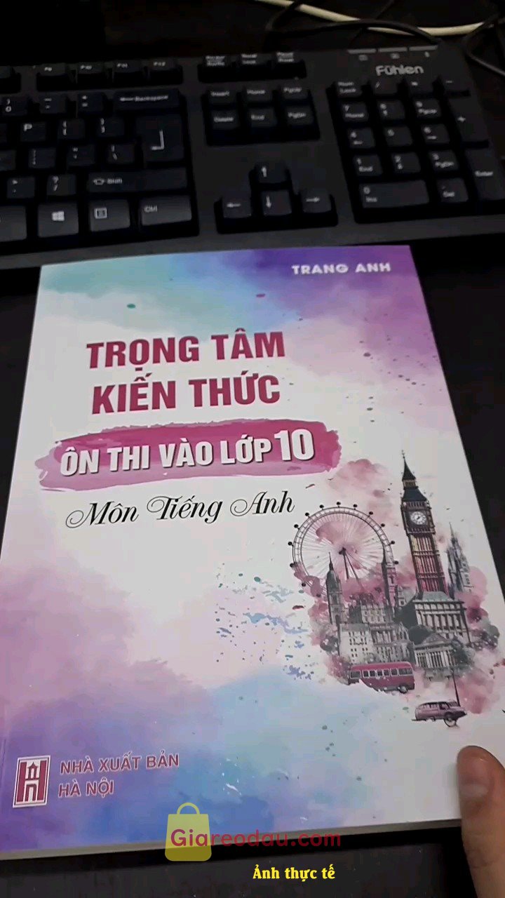Giảm giá [Mã giảm 41%] Sách Trọng tâm kiến thức ôn thi vào lớp 10 môn Tiếng anh cô Trang Anh Moonbook. Sẽ mua ủng hộ vào lần tới. Shop giao hàng nhanh . Đóng gói cẩn thận. 