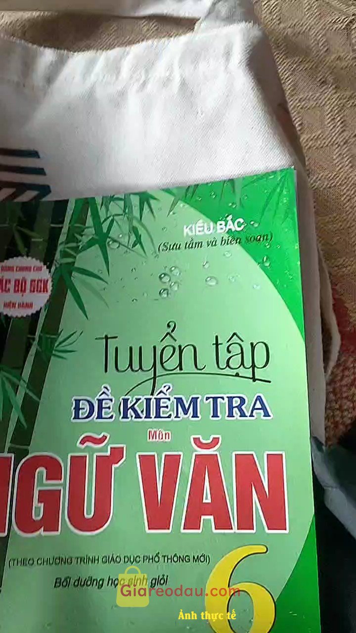 Giảm giá [Mã giảm 30%] Sách  - Tuyển tập đề kiểm tra môn ngữ văn 6 bồi dưỡng học giỏi ( biên soạn theo chương trình giáo dục phổ thông mới ). . 