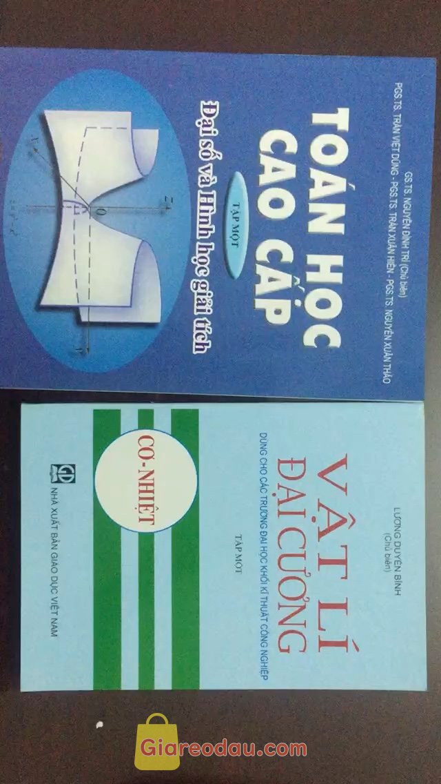 Giảm giá Sách Vật lí đại cương Tập một: Cơ - Nhiệt. Giao hàng nhanh, đóng gói cẩn thận. sách đúng yêu cầu. Sách rất. 