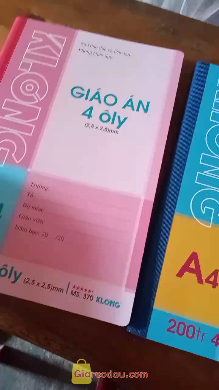 Giảm giá [Mã giảm 75%] Sổ giáo án may 4 ô ly 200 trang Klong 370 I Vở luyện viết tiếng Trung MS370. Mình ở tận Lạng Sơn mà đặt hàng và nhận k đến 24h, phải nói. 