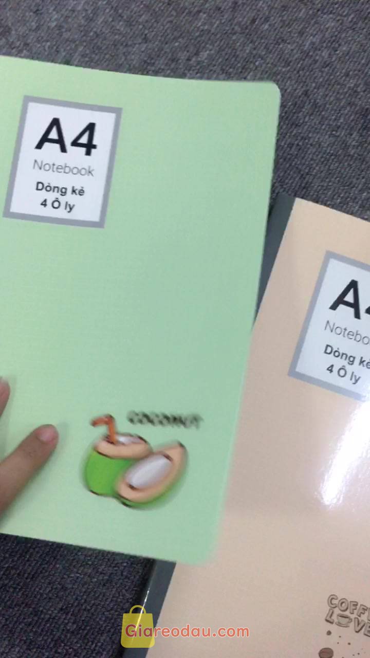 Giảm giá [Mã giảm 50%] Vở ô ly 200 trang A4 Minh Châu - sổ giáo án - vở luyện viết Tiếng Trung dòng kẻ 4 ô ly. Bìa cán bóng cứng dày,. Giấy viết rất thích, độ trắng phù hợp.. 