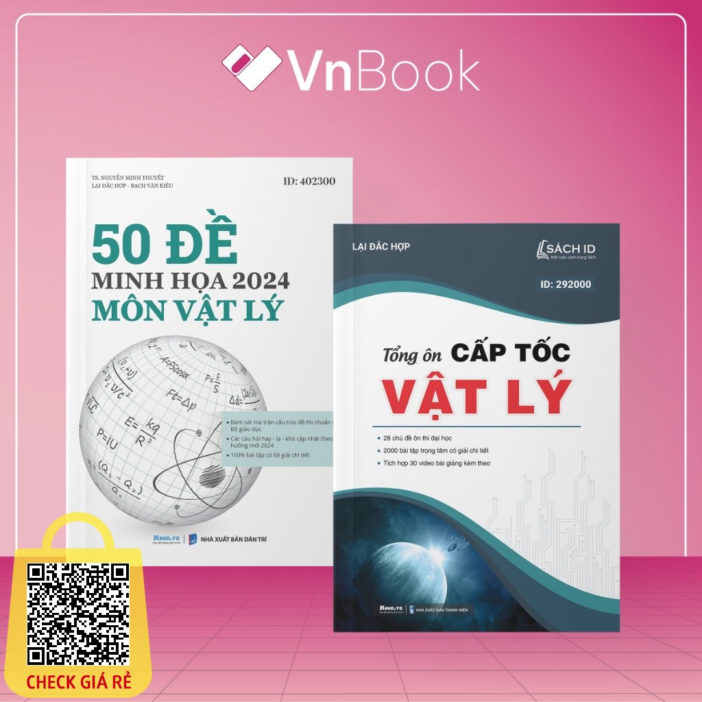 combo sach bo de minh hoa va tong on cap toc mon vat ly 12 on thi thptqg 2024 me book