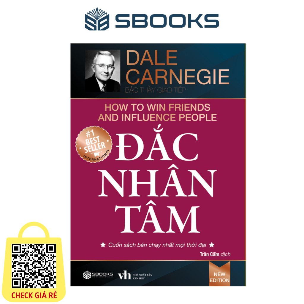 Sách Đắc Nhân Tâm (Khổ Lớn Tái Bản 2023) Sbooks